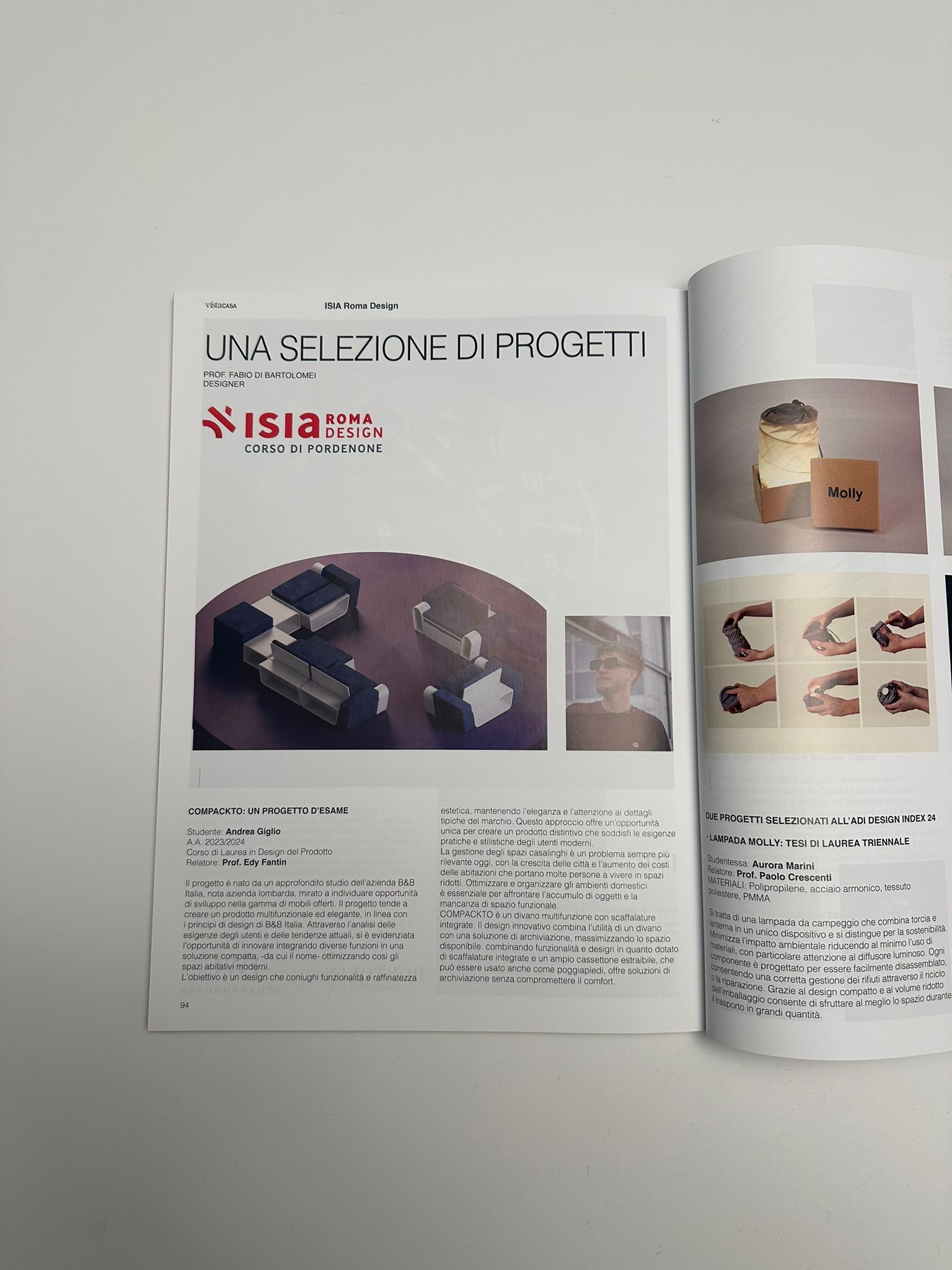 Andrea's work featured in a publication